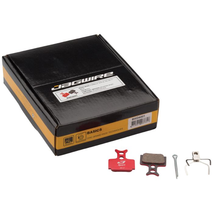 Jagwire sport semi-metallic disc brake pad - workshop (25 pairs) - formula (cura)