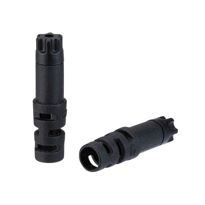 Jagwire end caps anti-kink - 4mm shift - plastic (30pcs) - black