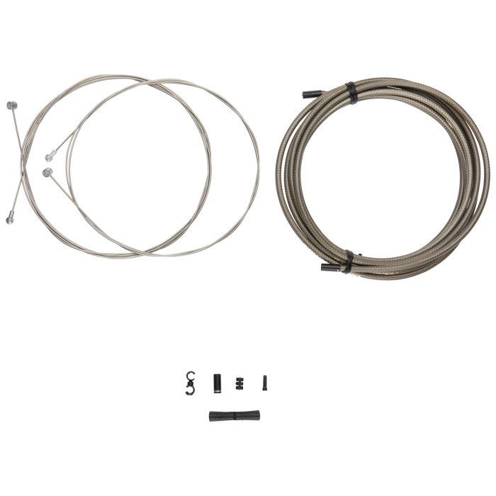 Jagwire universal sport brake kit - carbon silver