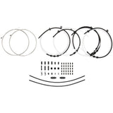 Jagwire 2x elite link shift kit - black
