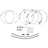 Jagwire 2x elite link shift kit - silver