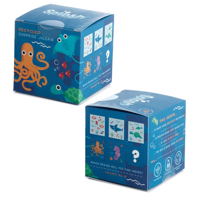 Splosh zeeleven surprise 48 stuks gerecyclede legpuzzel