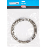 Elvedes rol schakel buitenkabel sis gevlochten titanium 10m
