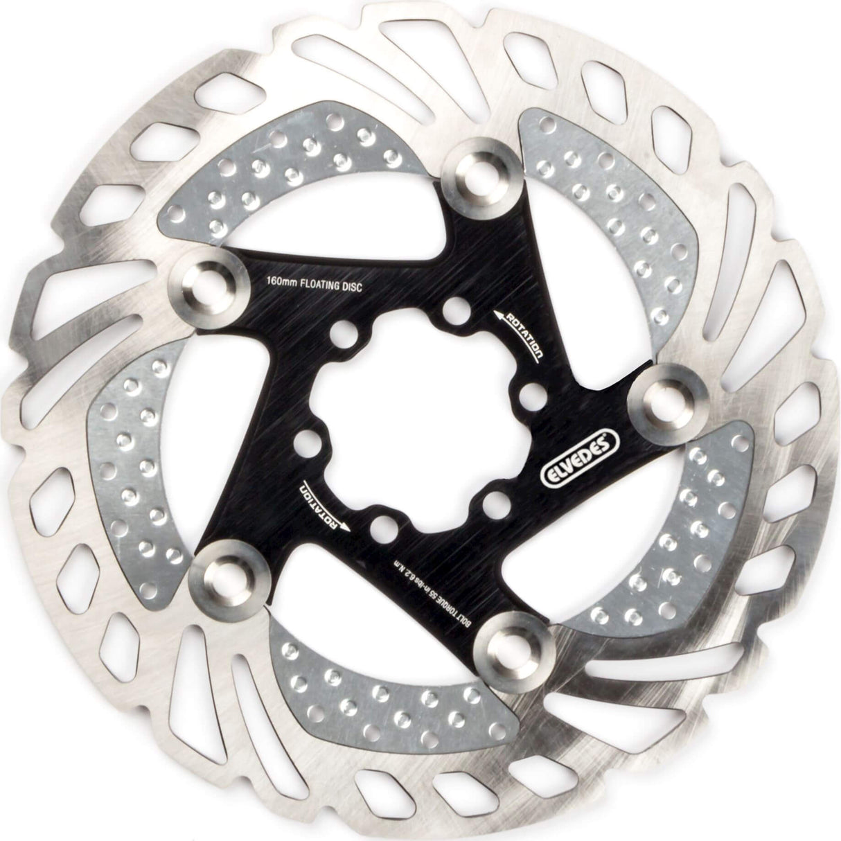 Remschijf Elvedes Crx16 Rotor 160 mm 6 slagen
