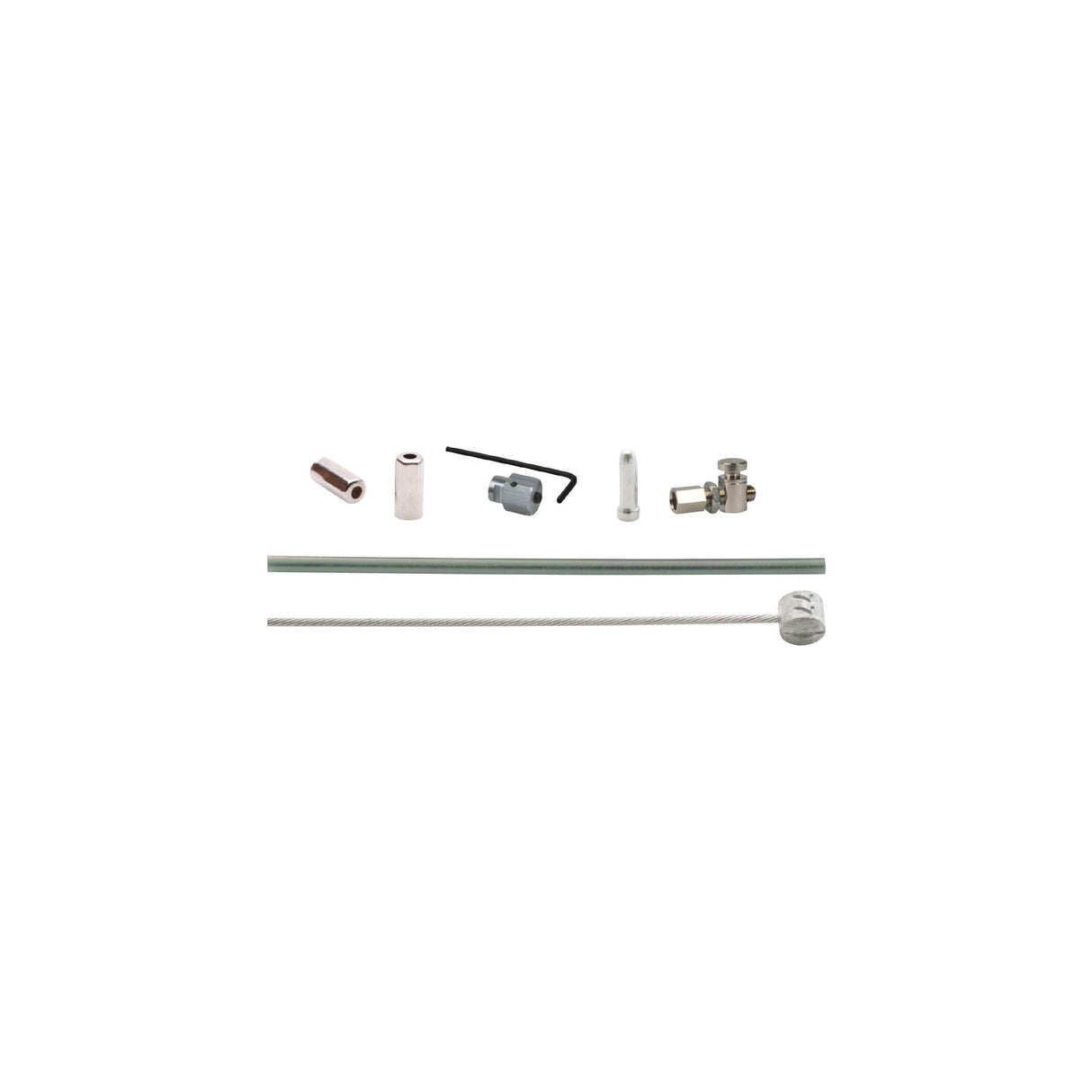 Rollerbrake kabelkit Elvedes BR-IM85 81 55 45 1700mm 2250mm RVS - zilver (op kaart)