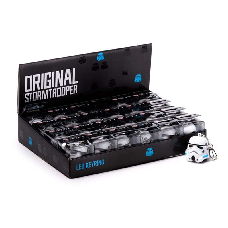 The original stormtrooper led sleutelhanger