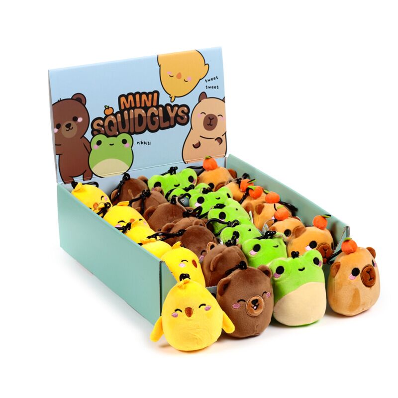 Squidglys adoramals mini sleutelhanger