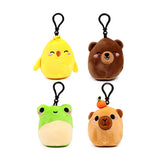 Squidglys adoramals mini sleutelhanger