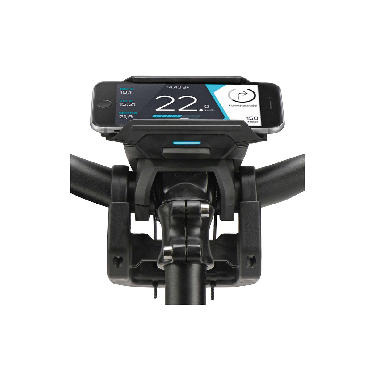 Klickfix afstand adapter e 90 graden zwart