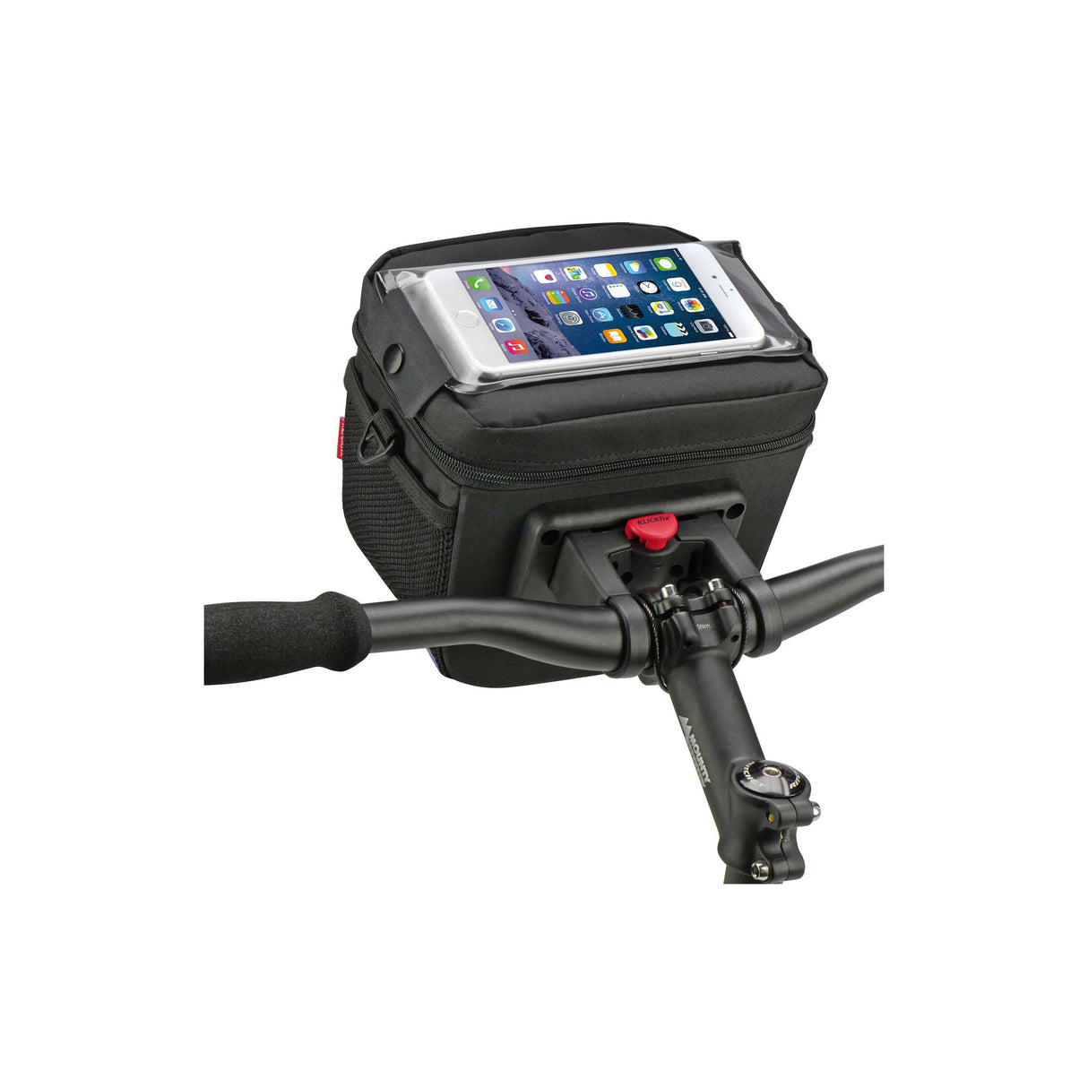 Klickfix stuurtas aventour compact 3l zwart