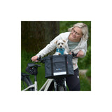 Klickfix rixen kaul mandtas, voorop doggy basket bag r k doggy grey