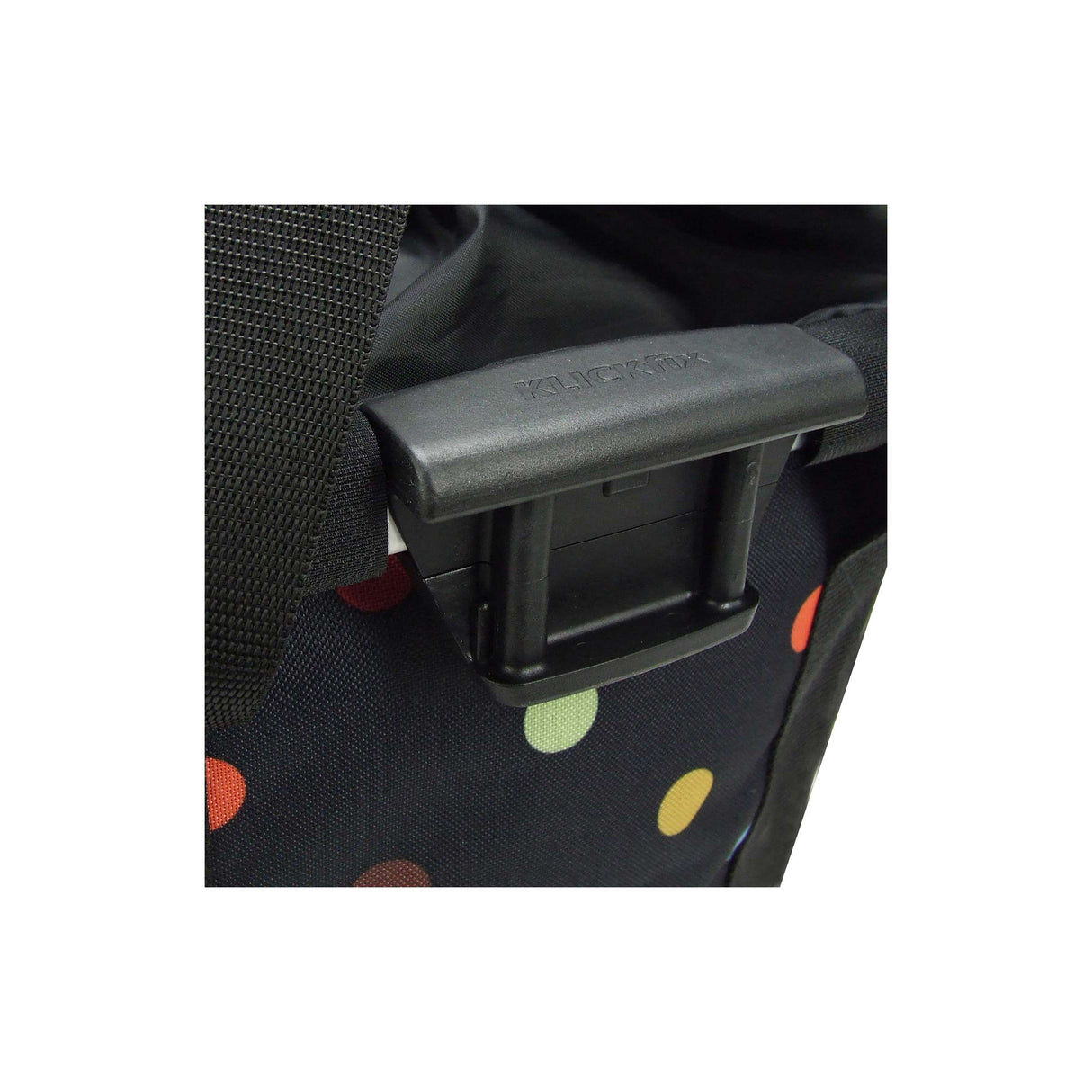 Klickfix rixen kaul shoppertas bikebasket shopping bag r k bikebasket dots