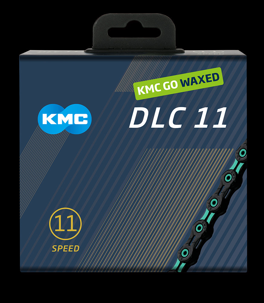 Kmc ketting dlc11 black celeste 118s waxed