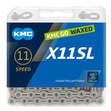 Kmc x11sl waxed - silver (nickel plated)