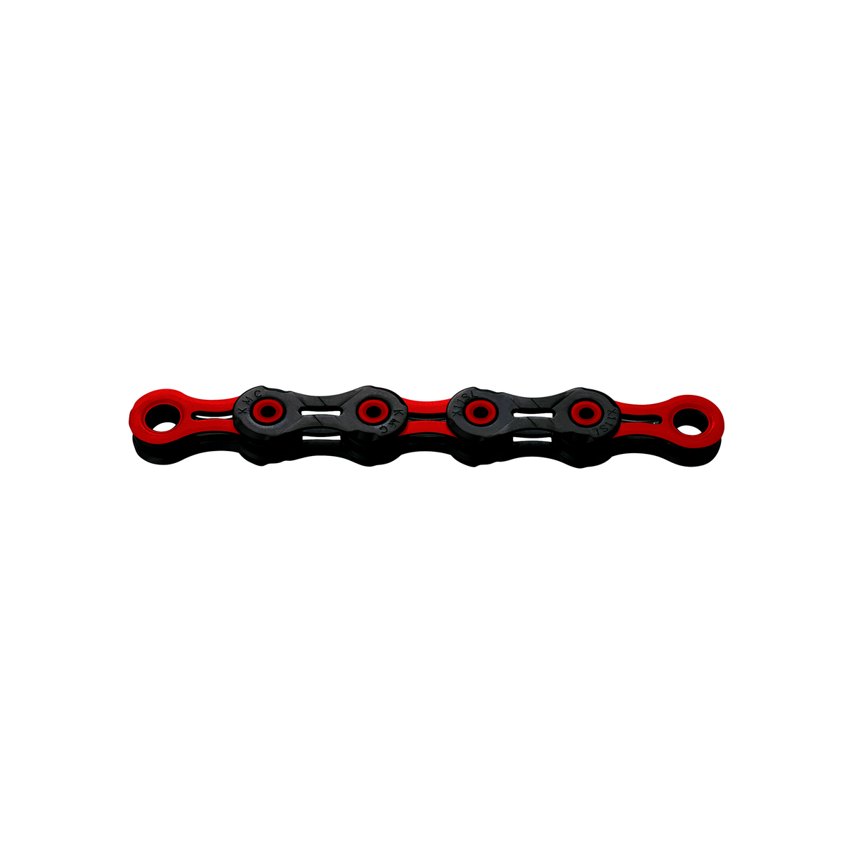 KMC Fietsketting DLC 11 118 Schakels - Rood Zwart