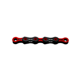 KMC Fietsketting DLC 11 118 Schakels - Rood Zwart