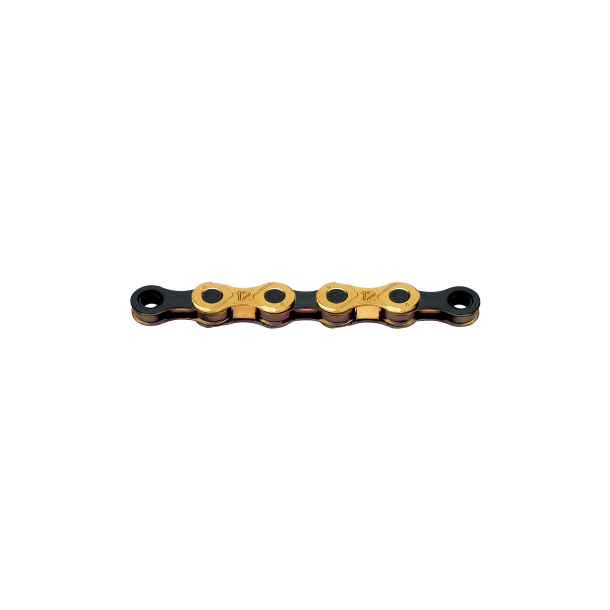 KMC Fietsketting X12 Ti-N Goud Zwart 126 Schakels