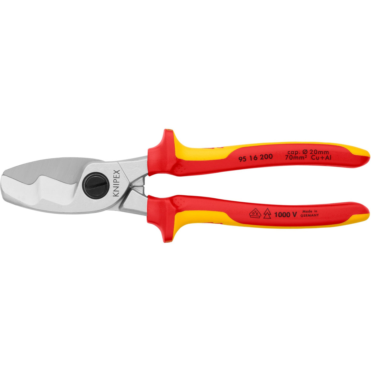 KNIPEX Kabelschaar VDE met dubbele snijkanten 9516200