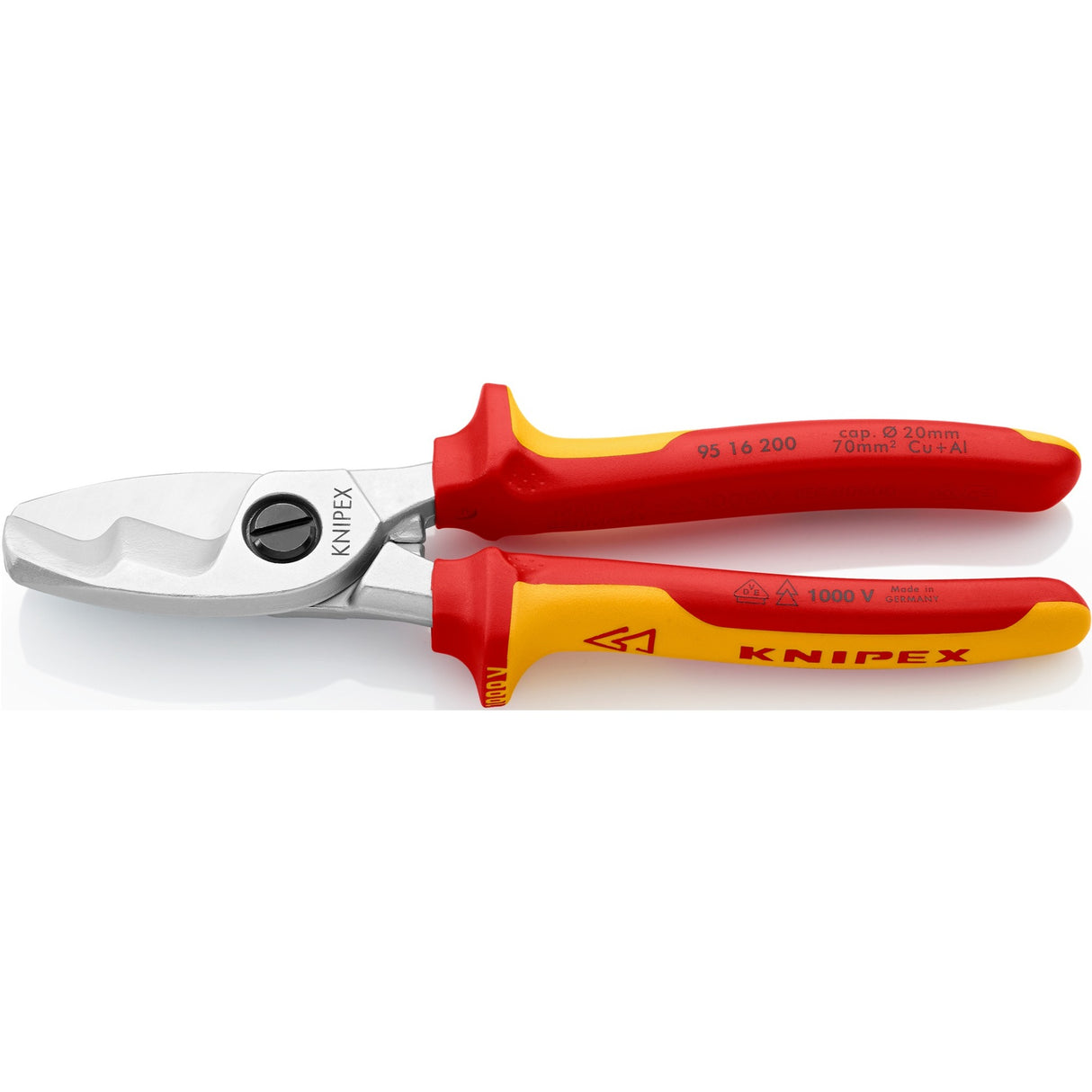 KNIPEX Kabelschaar VDE met dubbele snijkanten 9516200