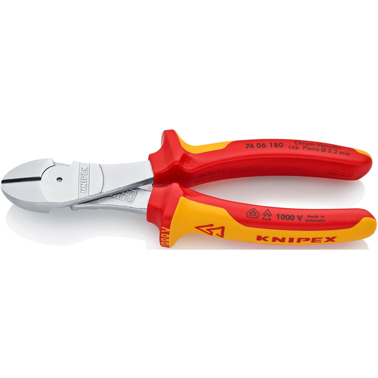 KNIPEX Kracht-zijsnijtang 7406180