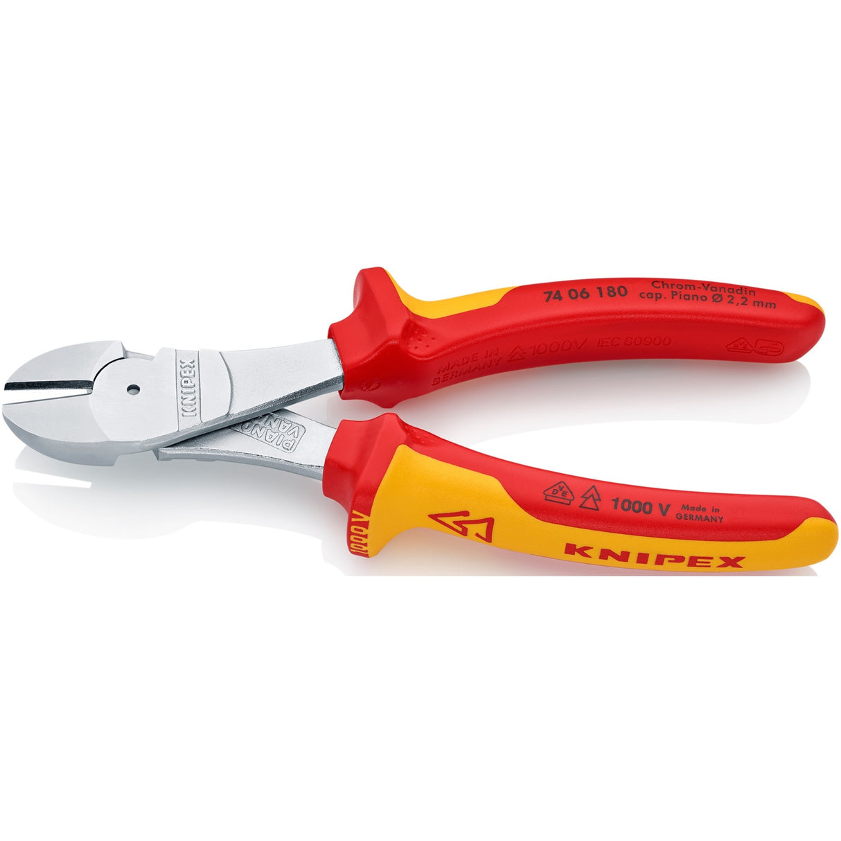 KNIPEX Kracht-zijsnijtang 7406180