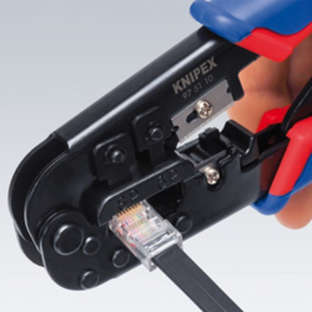 KNIPEX Krimptang voor Western-stekkers 975110