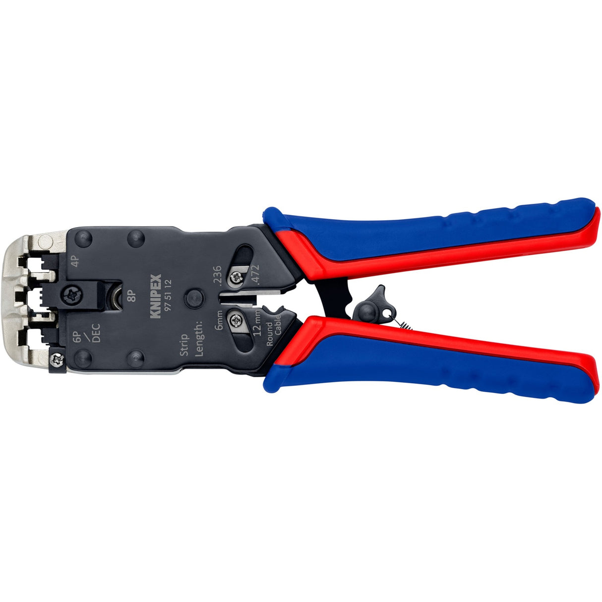KNIPEX Krimptang voor Western-stekkers 975112