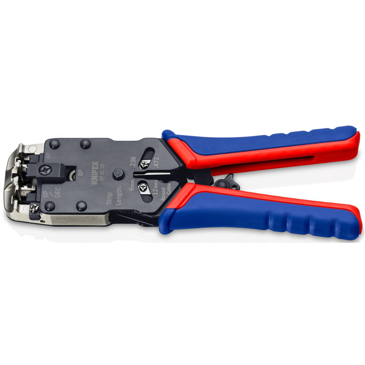 KNIPEX Krimptang voor Western-stekkers 975112