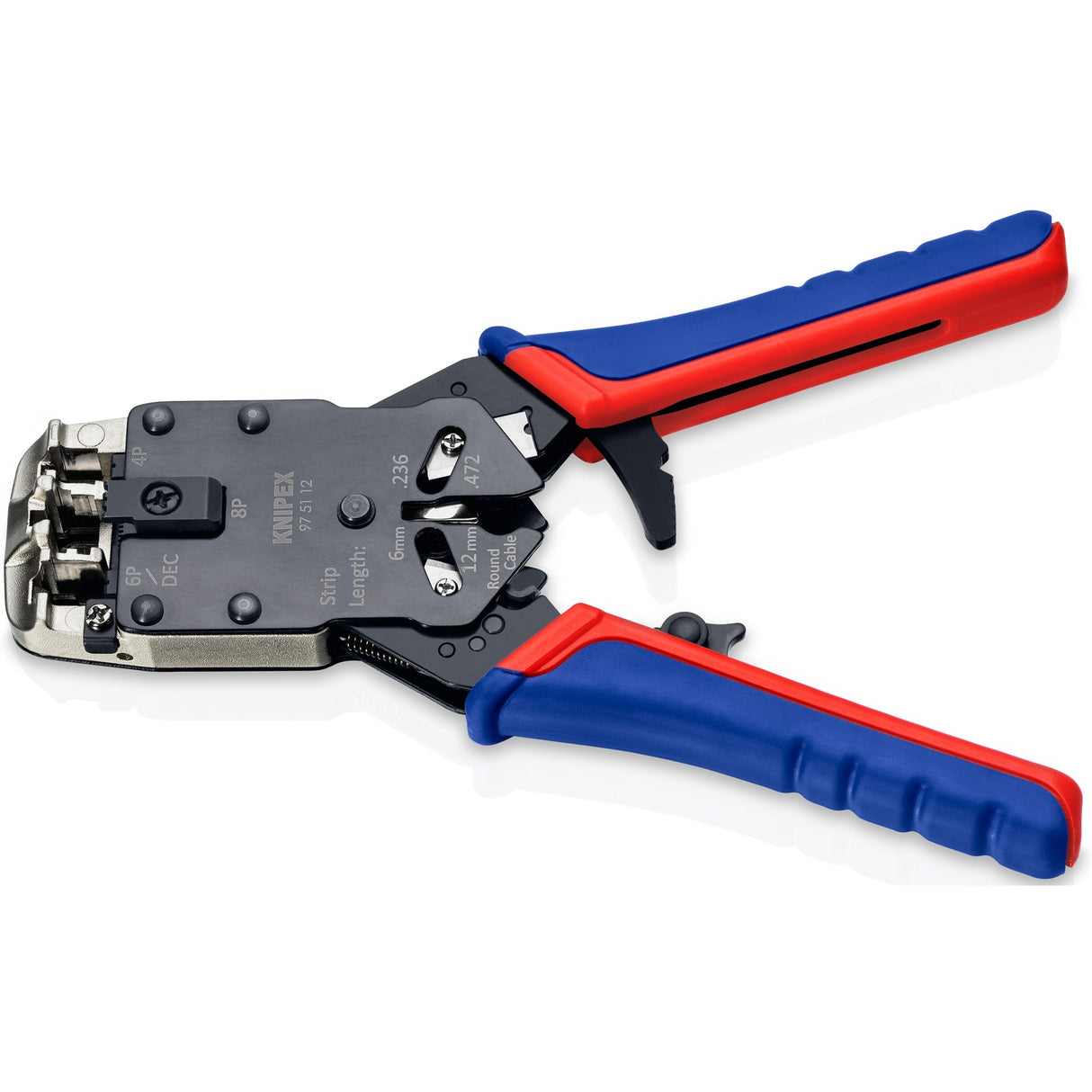 KNIPEX Krimptang voor Western-stekkers 975112