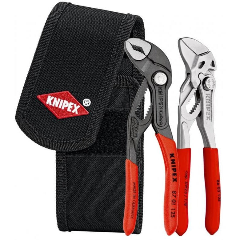 KNIPEX Mini-tangenset in gereedschapsriem