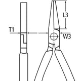 KNIPEX Platbuigtang 20 01 160