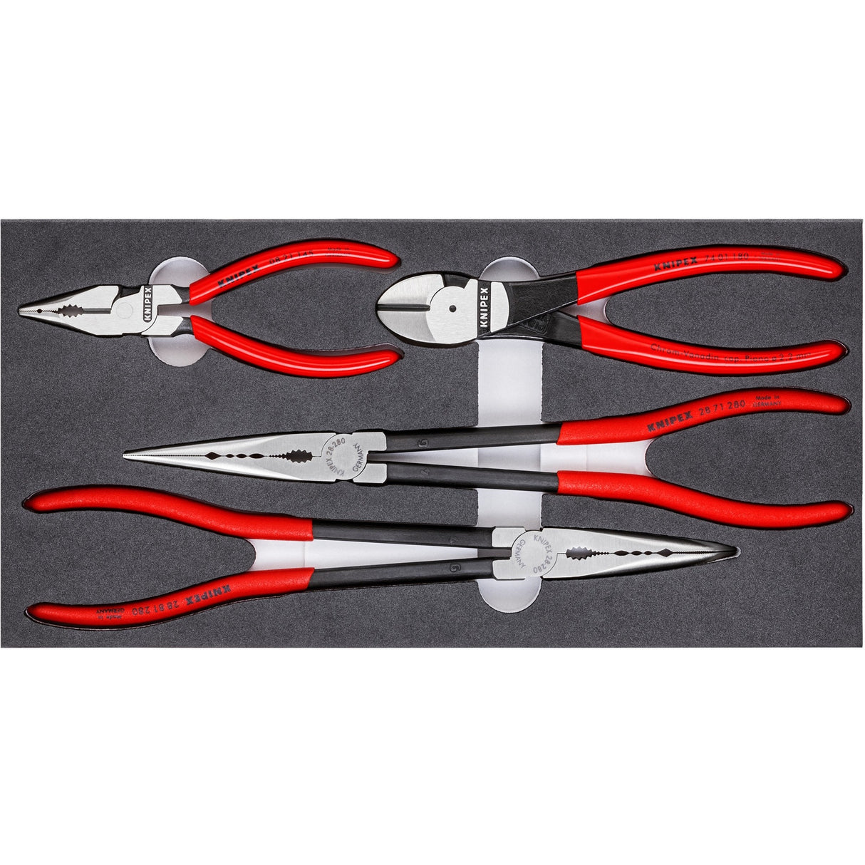 KNIPEX Tangen-Set Automotive 00 20 01 V16