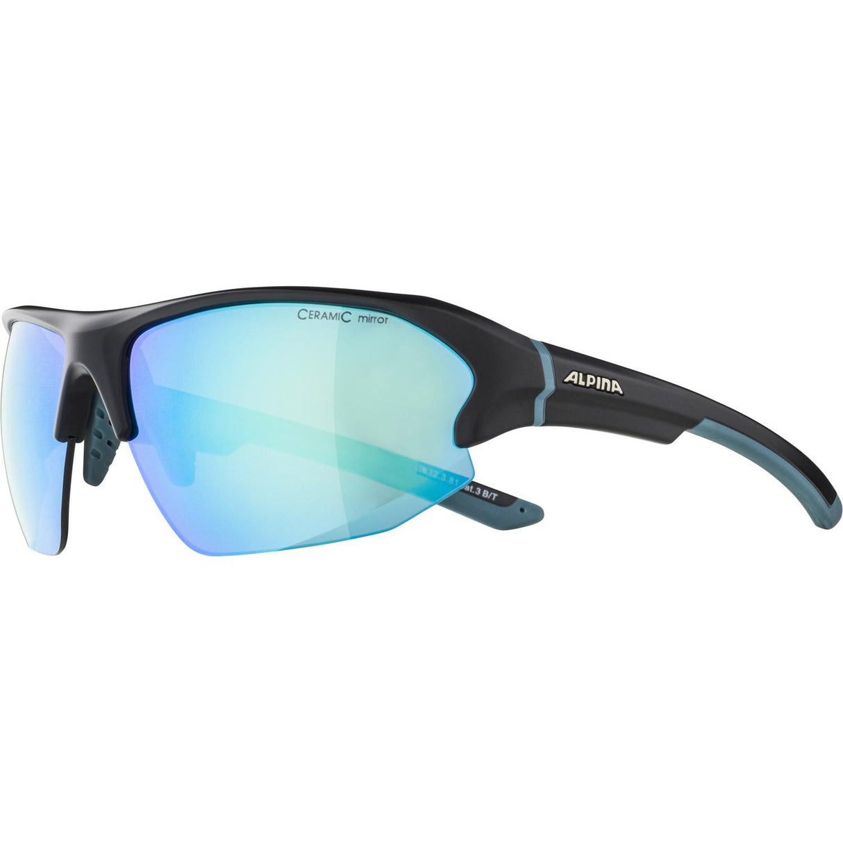 Olympic sportswear alpina sports sportbril lyron hr zwart