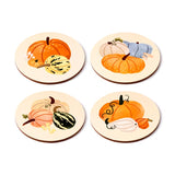 Autumn harvest set 4 onderzetters
