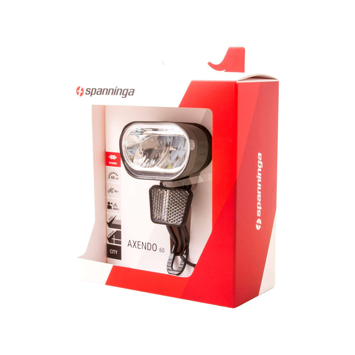 Spanninga koplamp Axendo 60 XE 6-36v E-bike
