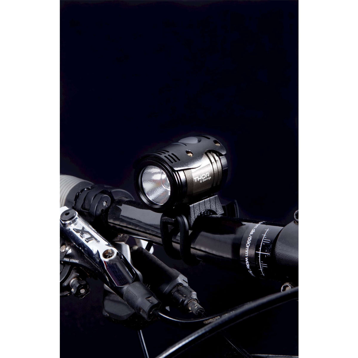 Spanninga koplamp thor 1100 high power oplaadbaar blister