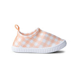 Sunset grid | oranje witte waterschoentjes - maat 19-32