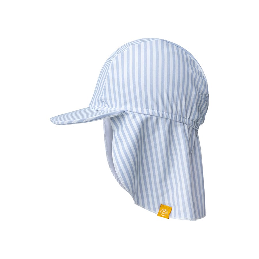 Blue stripes | blauw wit uv zonnepetje