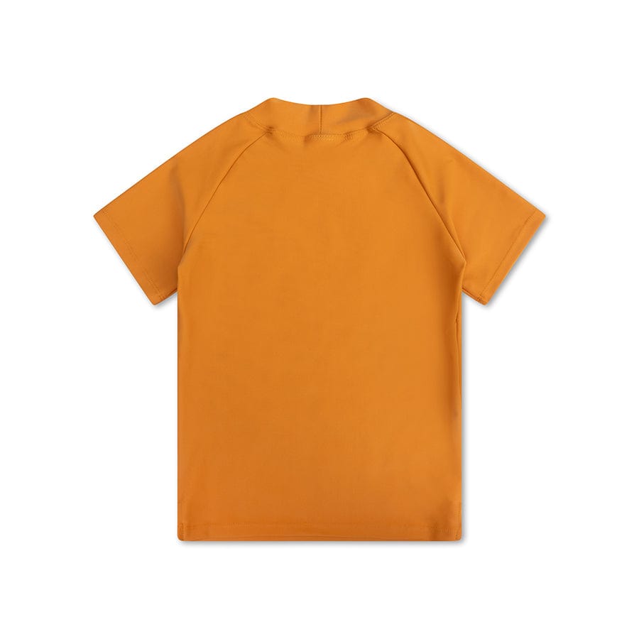 Seastar | oranje uv zwemshirt met korte mouwen