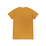 Zuivere tonen | uv zwemshirt met gele korte mouwen