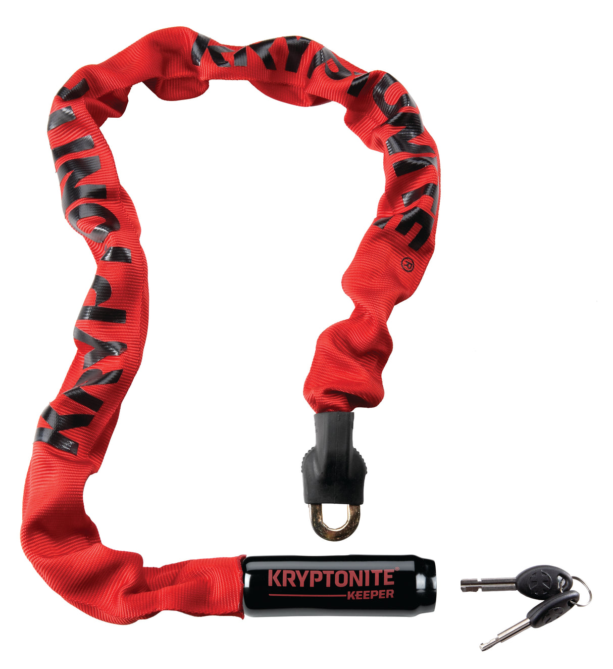 Kryptonite kettingslot keeper 785 rood