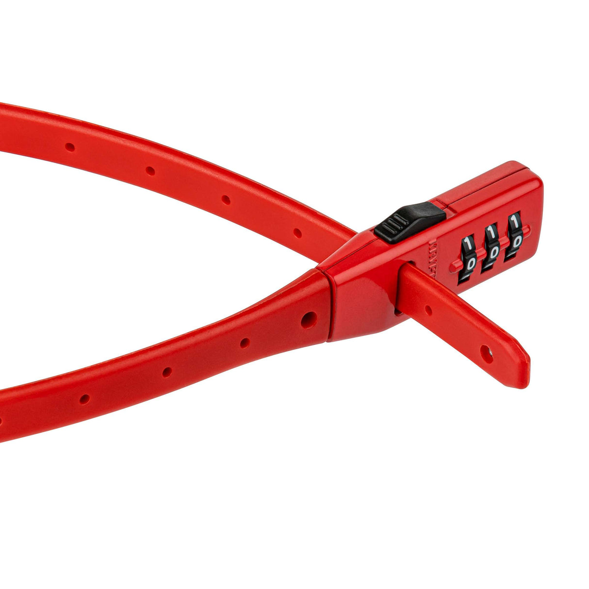 Kryptonite kabelslot code click lock combo rood