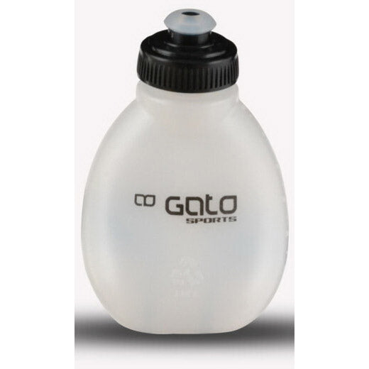 Outwet gato drinkflessen set 2 stuks 200ml zwart transparant