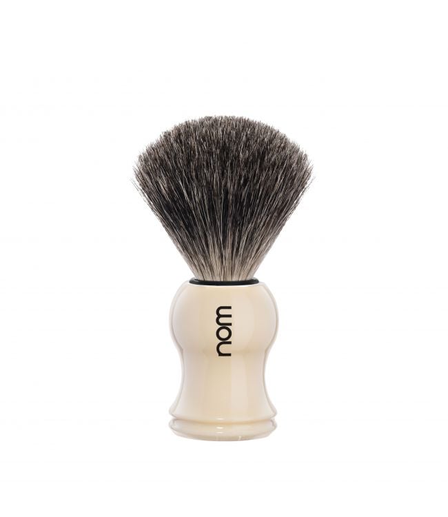 Nom scheerkwast dassenhaar crème