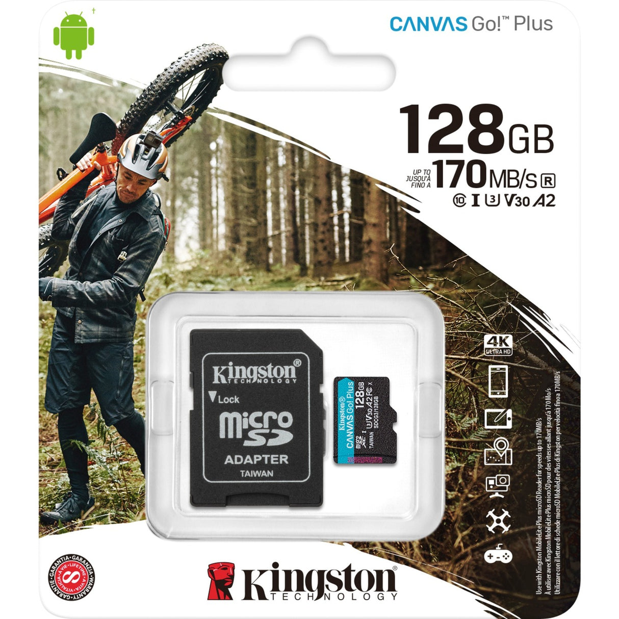Kingston Canvas Go! Plus microSDXC 128 GB