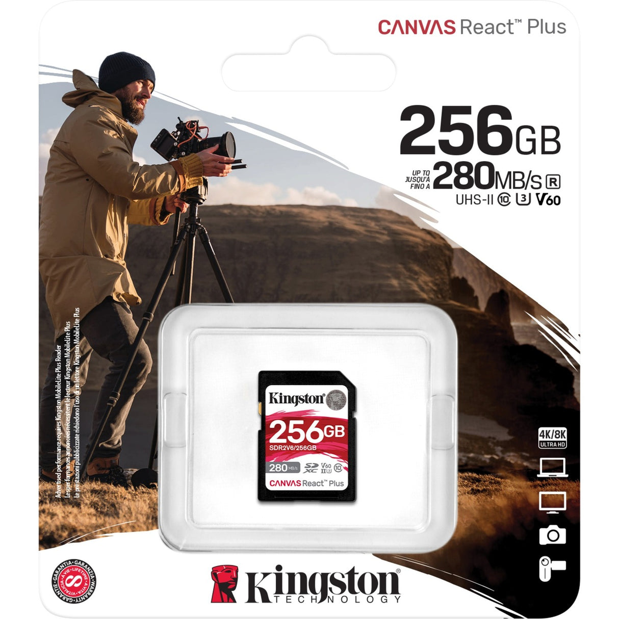 Kingston Canvas React Plus 256 GB