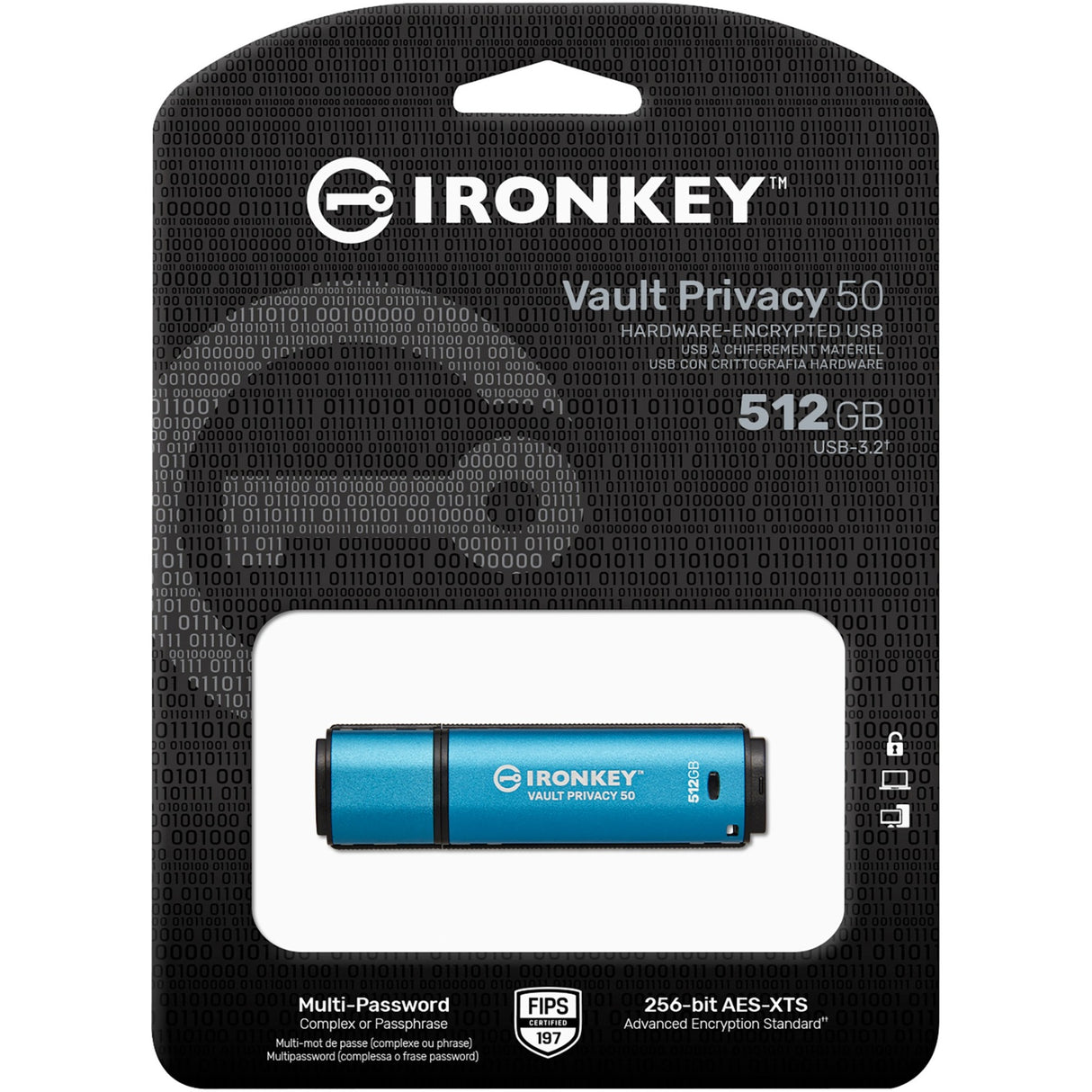 Kingston IronKey Vault Privacy 50 512 GB