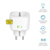 KlikAanKlikUit ACC-250-LD Compacte Stopcontactdimmer (250W)