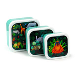 Set 3 lunch box m l xl - dierenrijk
