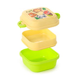 Adoramals wilde dieren clip bento box lunchtrommel